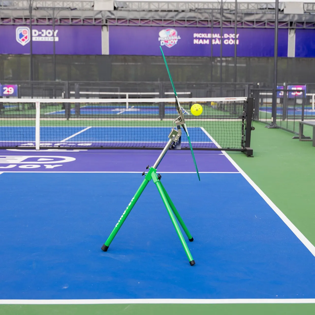 thiết bị tập topspin pickleball xanh lá 4